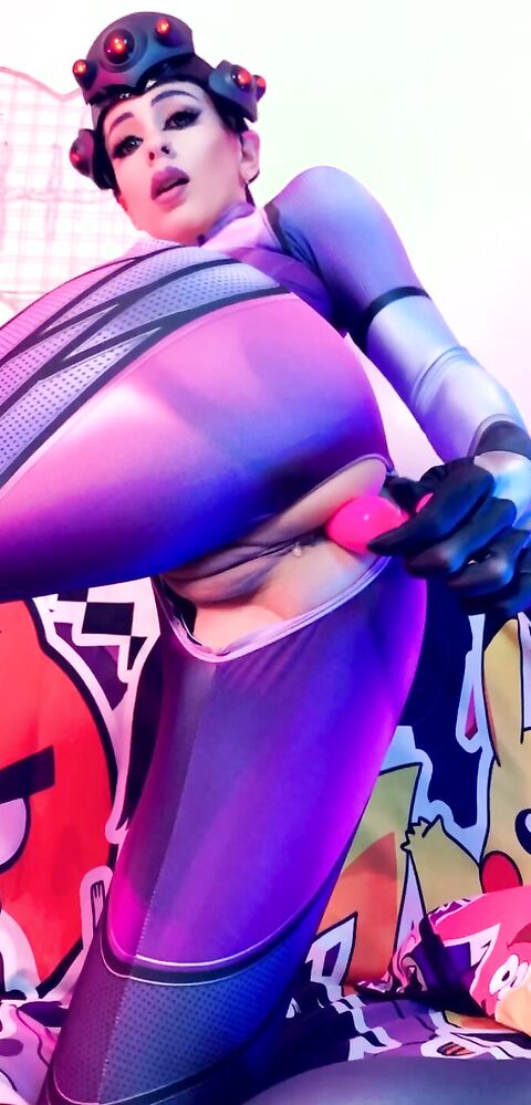 AliceBong - Widowmaker Anal Snap Vid - ManyVids - Cosplay - anal - teen - natural tits - pov - dirty talk - big dick