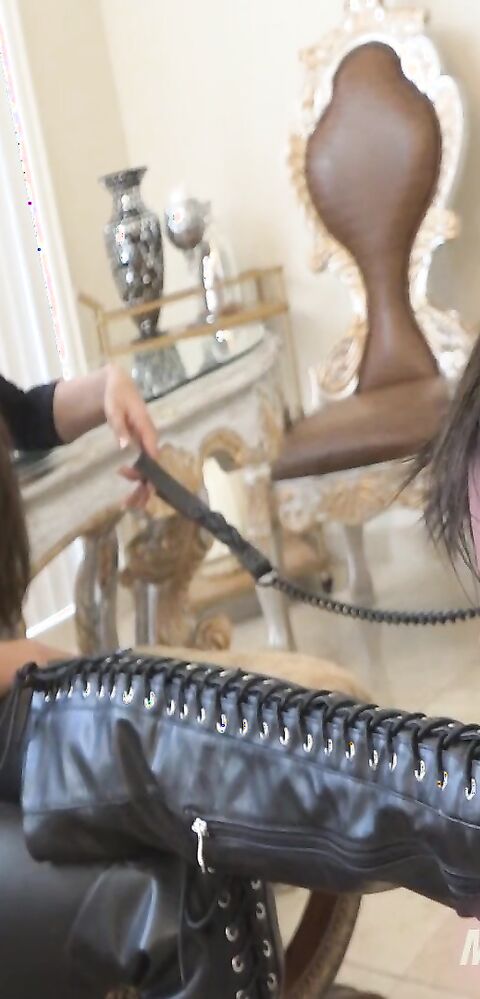 Empress Jennifer - Whipped Dragged And Spit On - ManyVids - milf - femdom - small tits - pov - natural tits - fetish - brunette