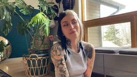 Addoxgrey Climaxes With Her Favorite Dildo