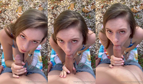 Babesafreak Poolside Creampie