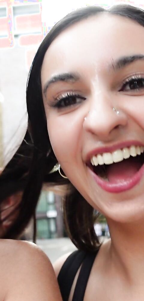 HaileyRose - NAUGHTY PUBLIC CUMWALK PAST LONDON RESIDENTS - ManyVids - public - facial - teen - big tits - pov - natural tits - latina - brunette