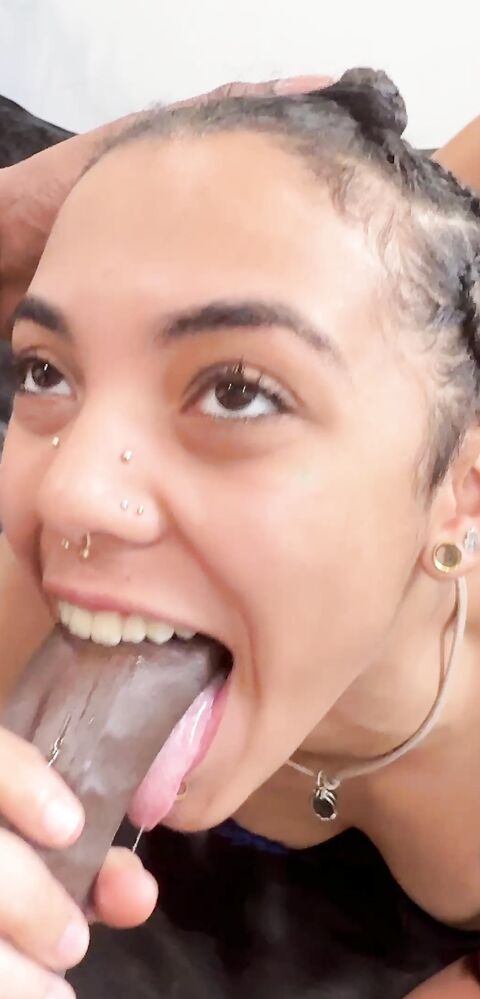 Isiah Maxwell - POV Deep Throats and Backshots with Zerella Skies - ManyVids - deepthroat - pov - bbc - interracial - blowjob - big dick