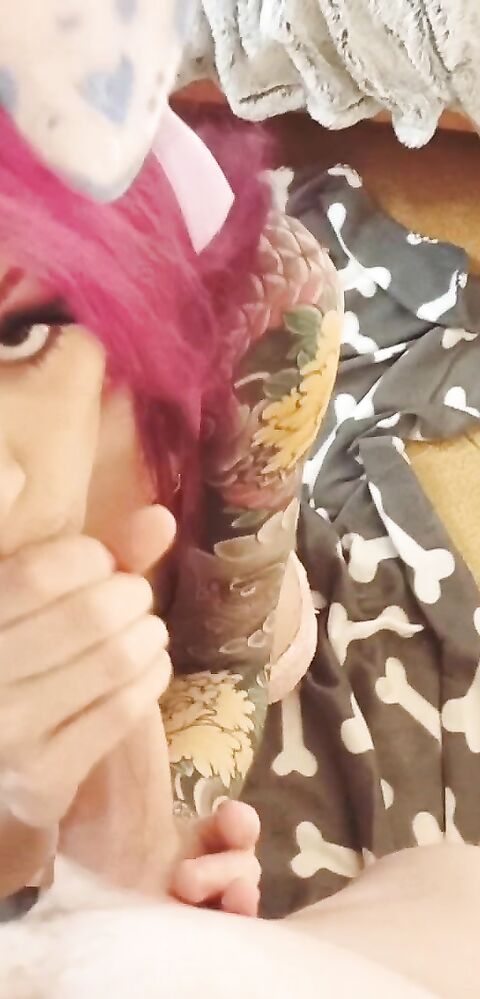 PuppyGirlfriend - Fuck Your Puppy In Mouth Pussy POV - ManyVids - pussy - pov - teen - tattoo - dirty talk - nylon - high heels - deepthroat - blowjob