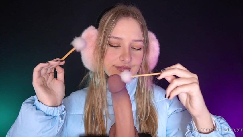 Diddly ASMR -  Your Cock, My Mic – Let’s Make Some Wet Sounds