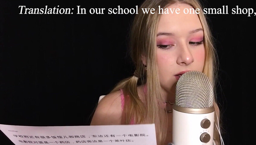 Diddly ASMR - Reading my University Notebook