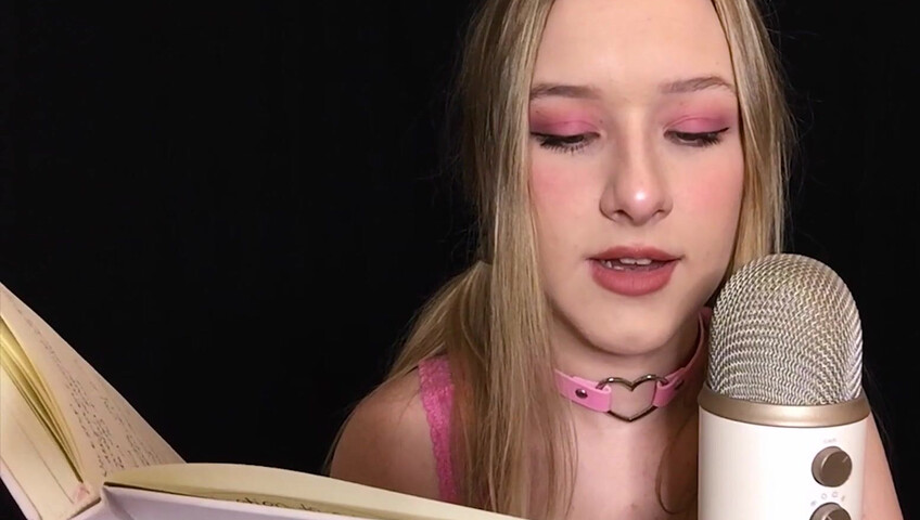Diddly ASMR - Reading my University Notebook