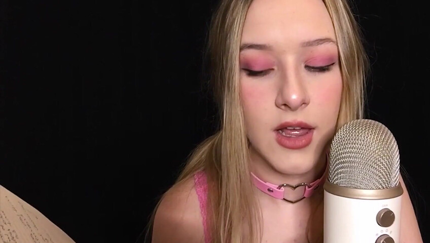 Diddly ASMR - Reading my University Notebook