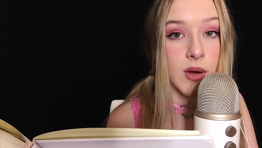 Diddly ASMR - Reading my University Notebook