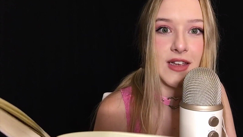 Diddly ASMR - Reading my University Notebook