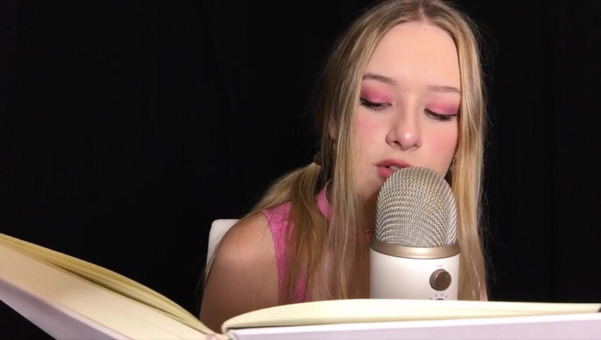 Diddly ASMR - Reading my University Notebook