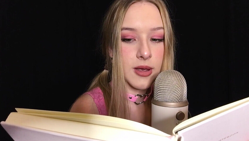 Diddly ASMR - Reading my University Notebook