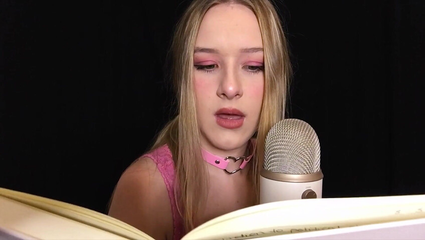 Diddly ASMR - Reading my University Notebook