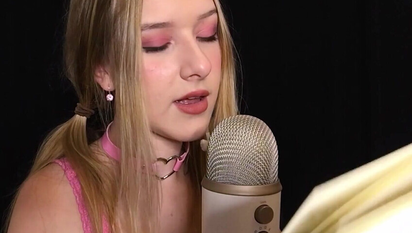 Diddly ASMR - Reading my University Notebook