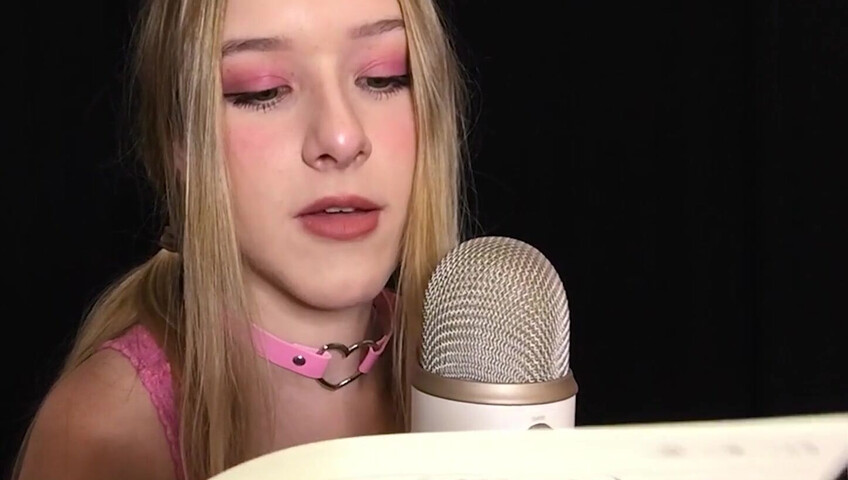 Diddly ASMR - Reading my University Notebook