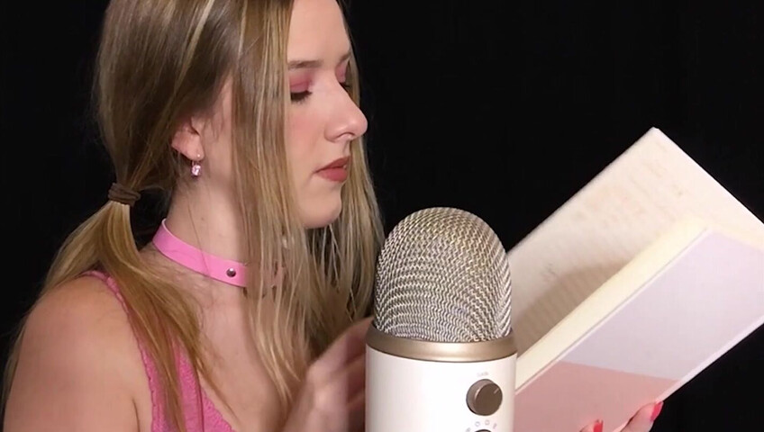 Diddly ASMR - Reading my University Notebook
