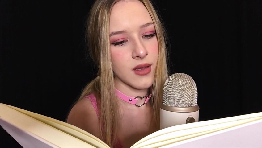Diddly ASMR - Reading my University Notebook