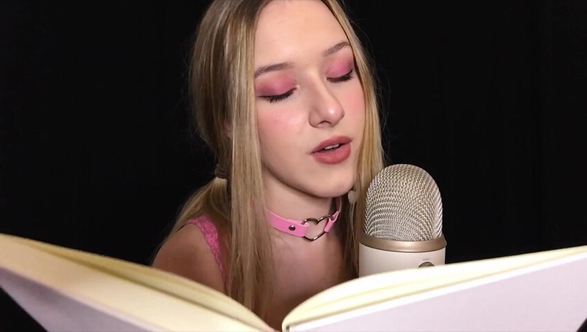 Diddly ASMR - Reading my University Notebook
