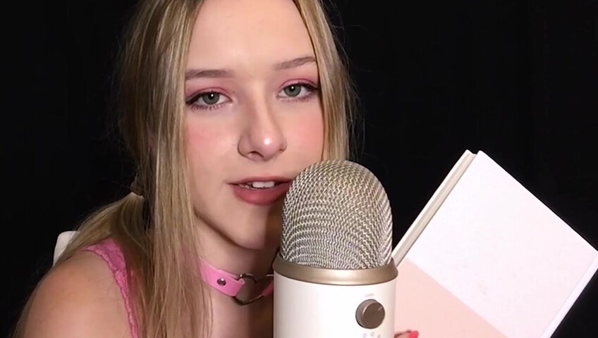 Diddly ASMR - Reading my University Notebook