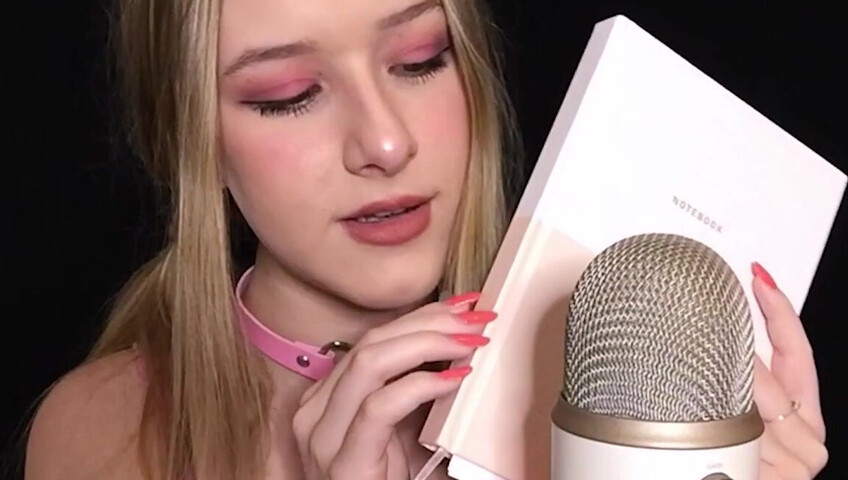 Diddly ASMR - Reading my University Notebook