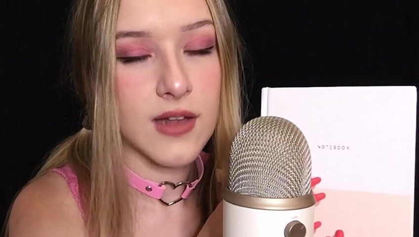 Diddly ASMR - Reading my University Notebook