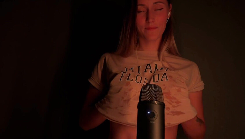 Barberry ASMR - Lube My Legs & Tits