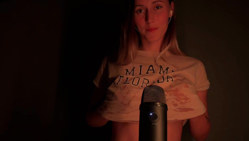 Barberry ASMR - Lube My Legs & Tits