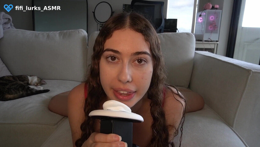 Fifi Lurks ASMR - Ear Licking, Slurp, Drool, Suck & Countdown