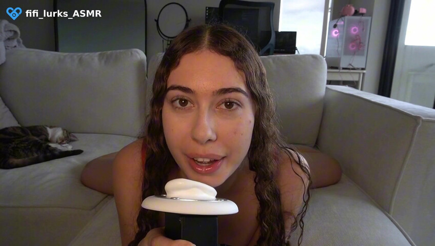 Fifi Lurks ASMR - Ear Licking, Slurp, Drool, Suck & Countdown