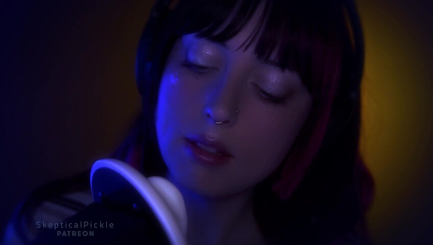 SkepticalPickle ASMR - Deep Slow Ear Blowing & Wet Mouth Sounds