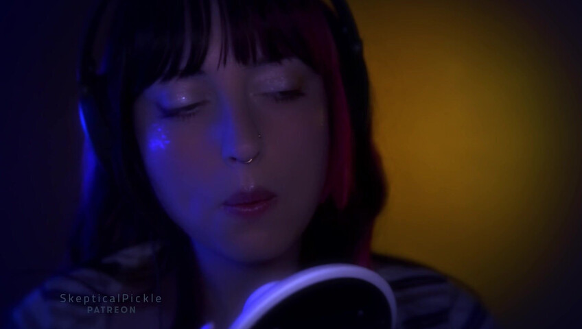 SkepticalPickle ASMR - Deep Slow Ear Blowing & Wet Mouth Sounds