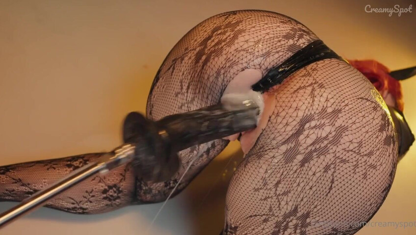 Creamy Spot - Makima Mask CREAMPIED by Fuck Machine