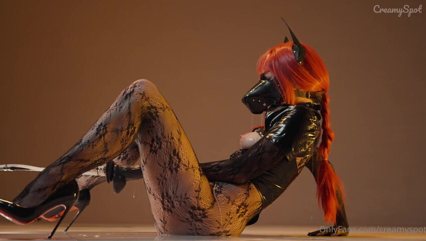 Creamy Spot - Makima Mask CREAMPIED by Fuck Machine