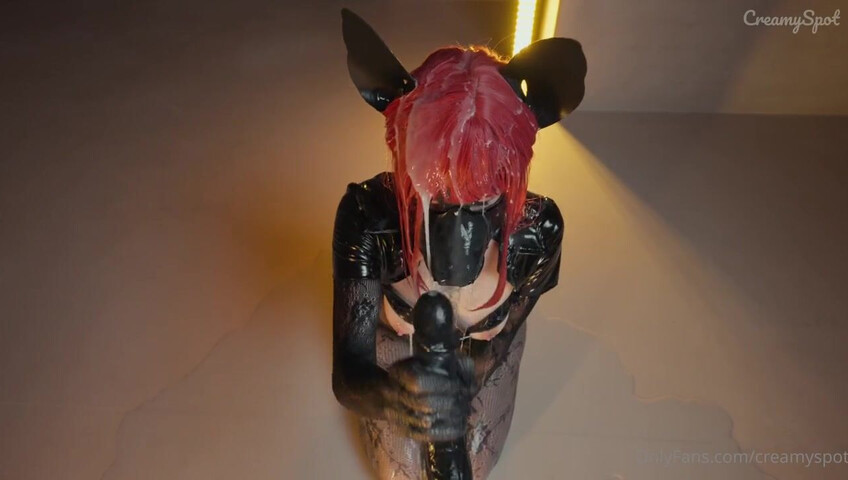 Creamy Spot - Makima Mask CREAMPIED by Fuck Machine