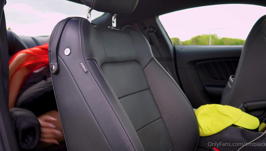 Emily Black - Camaro Sports car fun