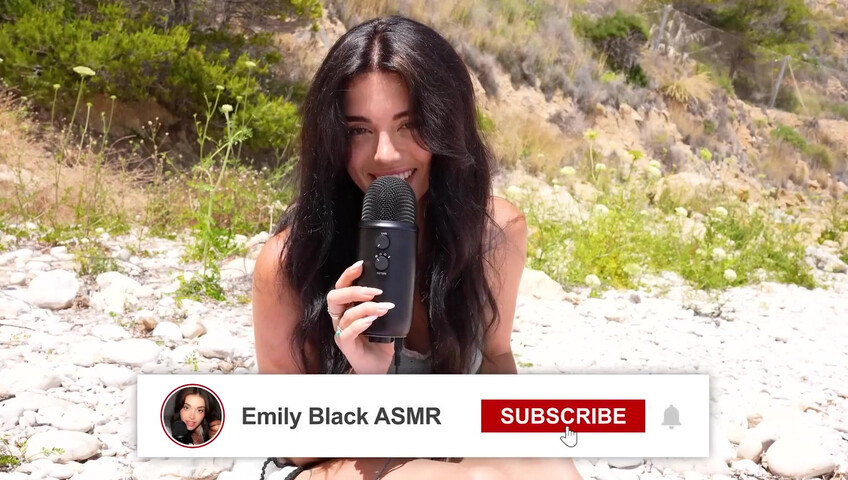 Emily Black ASMR - Girlfriend Takes You To The Beach
