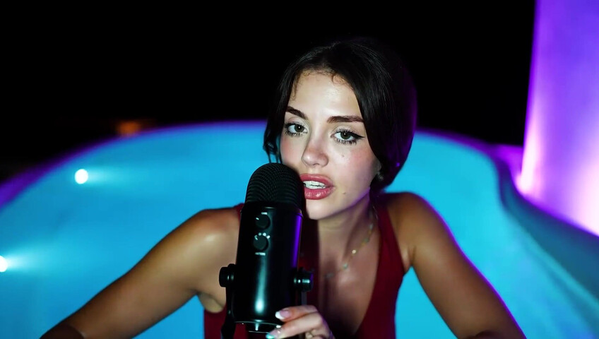 Emily Black ASMR - Girlfriend Takes You To The Hot Tub
