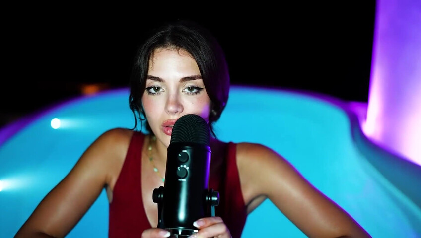 Emily Black ASMR - Girlfriend Takes You To The Hot Tub