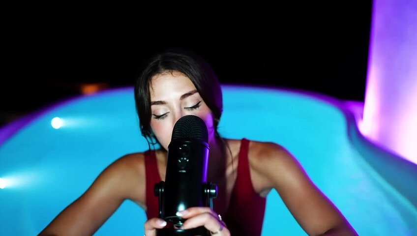 Emily Black ASMR - Girlfriend Takes You To The Hot Tub