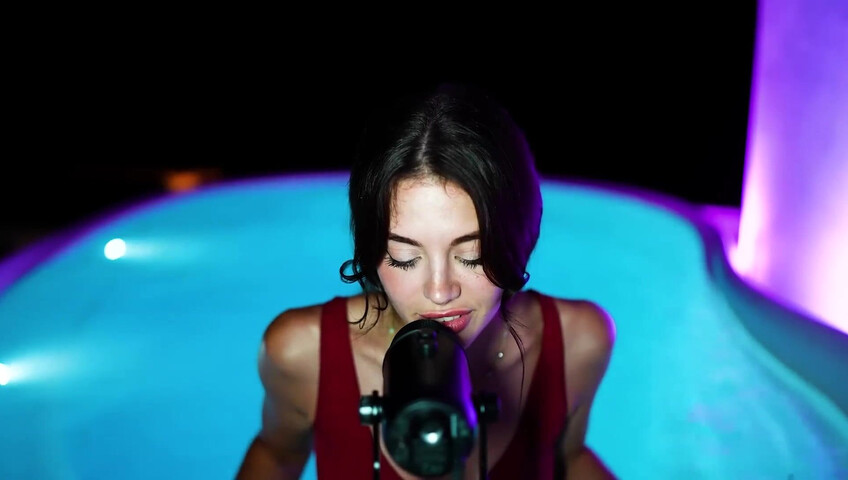 Emily Black ASMR - Girlfriend Takes You To The Hot Tub