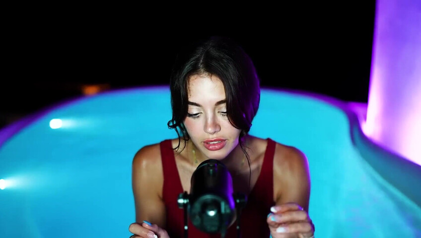 Emily Black ASMR - Girlfriend Takes You To The Hot Tub