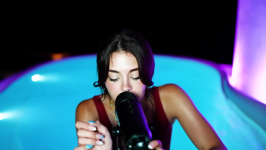 Emily Black ASMR - Girlfriend Takes You To The Hot Tub