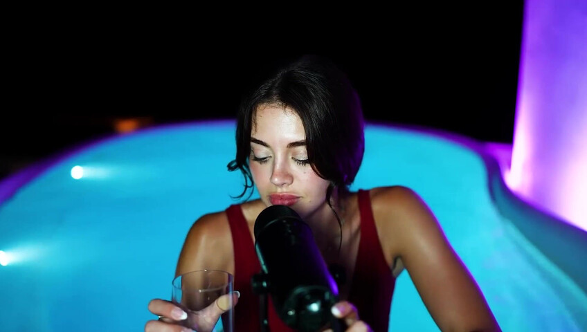 Emily Black ASMR - Girlfriend Takes You To The Hot Tub