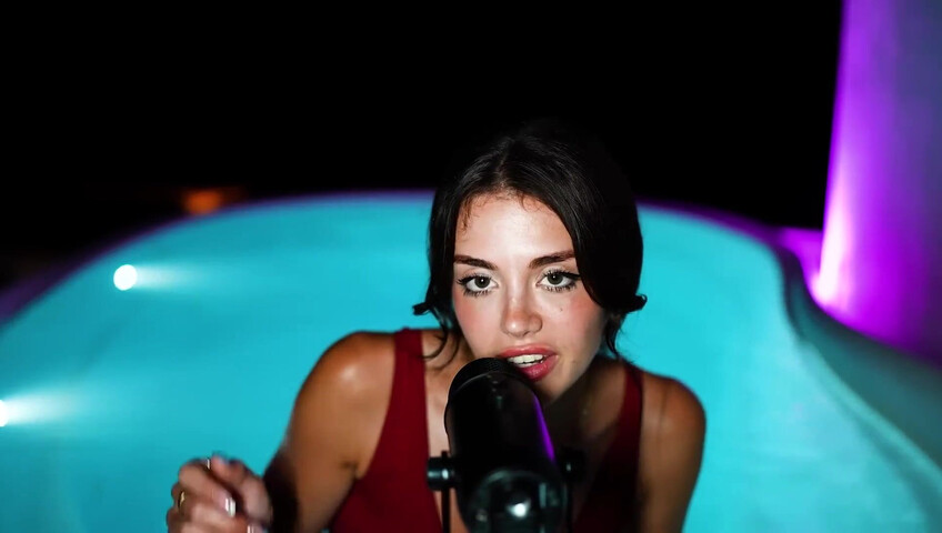 Emily Black ASMR - Girlfriend Takes You To The Hot Tub