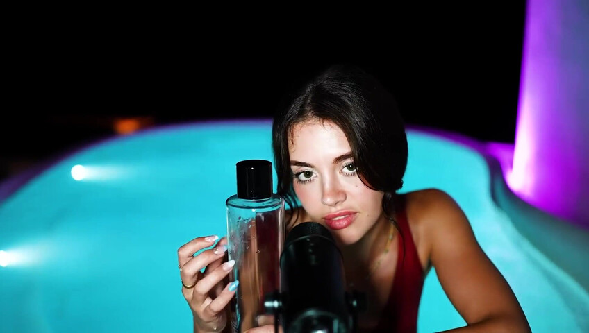 Emily Black ASMR - Girlfriend Takes You To The Hot Tub