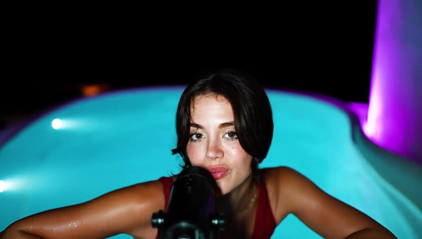 Emily Black ASMR - Girlfriend Takes You To The Hot Tub