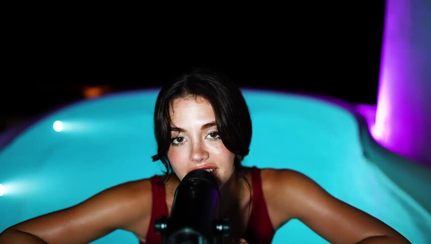 Emily Black ASMR - Girlfriend Takes You To The Hot Tub