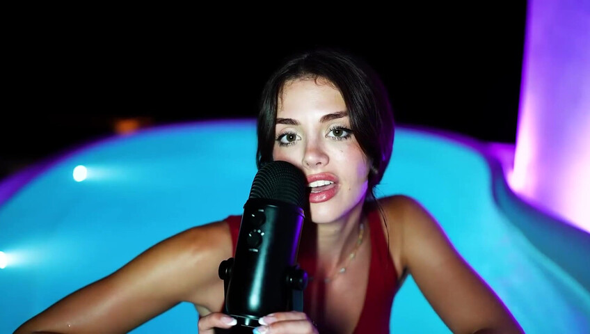 Emily Black ASMR - Girlfriend Takes You To The Hot Tub