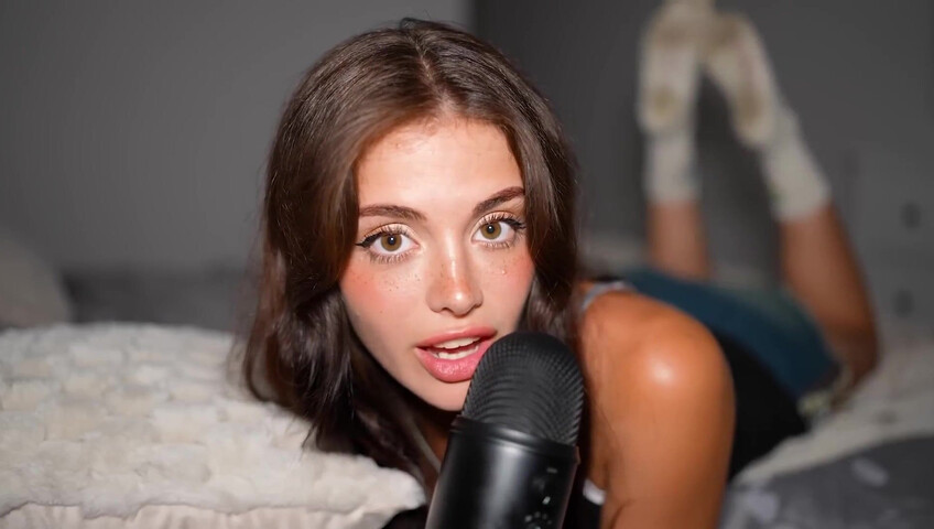 Emily Black ASMR - My First Time Trying ASMR - Dirty Socks WTF