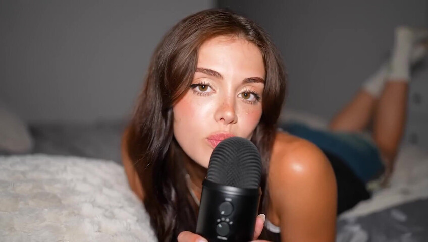 Emily Black ASMR - My First Time Trying ASMR - Dirty Socks WTF