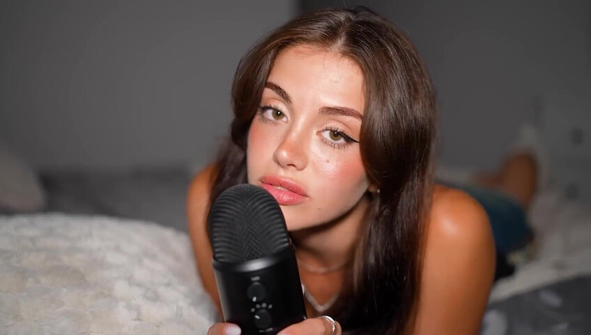 Emily Black ASMR - My First Time Trying ASMR - Dirty Socks WTF